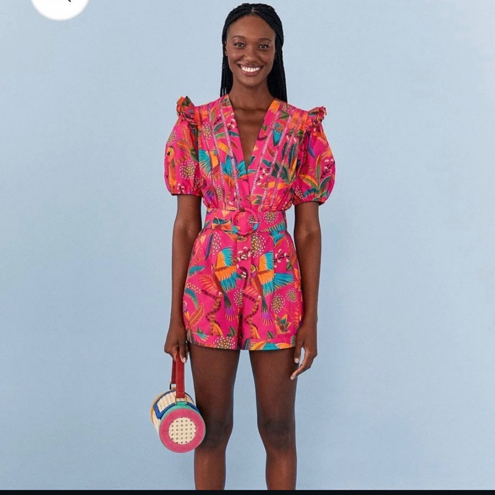 FARM Rio Colorful Mini Dress